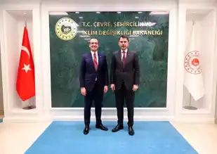 Bakan Kurum, Şişli Belediye Başkanı ile Buluştu