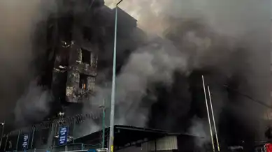 İstanbul, Beylikdüzü'nde Fabrika Yangını