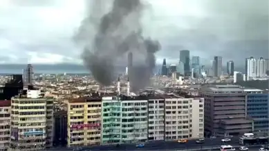 Beyoğlu Otel Yangını: Kedi Kurtarıldı!