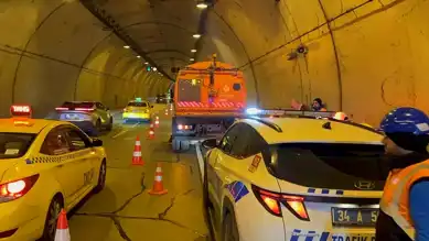 Dolmabahçe Tüneli'nde Motosiklet Kazası: Sürücü Ağır Yaralı