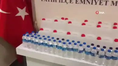 Sahte Alkol Baskını: 155 Litre Ele Geçirildi!