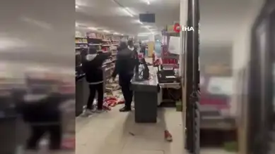 Yangın Tüpüyle Market Soygunu!