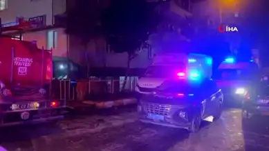 Küçükçekmece'de Bina Yangını: 1 Yaralı