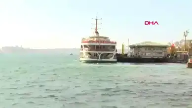 İstanbul Boğazı'nda Gemi Trafiği Durdu!