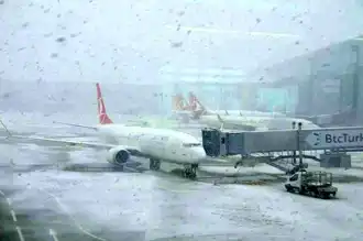 İstanbul Havalimanı'nda Kar Yağışı: Uçuşlar İptal!