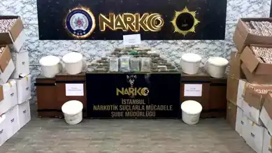 İstanbul'da NARKOKAPAN-2: 169 Kilo Uyuşturucu Ele Geçirildi!