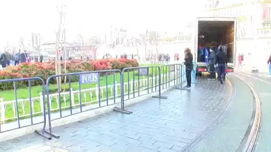Taksim'de Yılbaşı Güvenliği İçin Yollar Kapandı