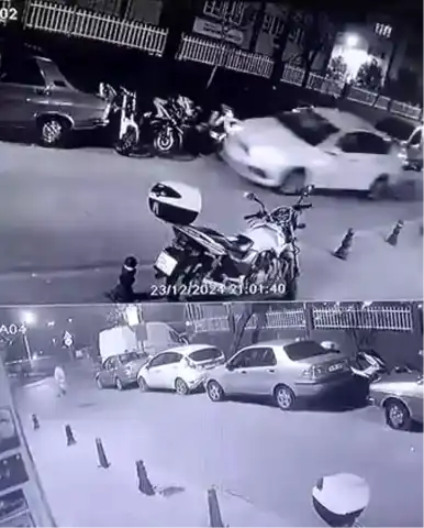 Bayrampaşa'da Park Halindeki Araçlara Çarpan Sürücü Kaçtı!