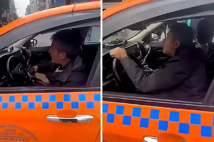 İstanbul'da Taksici-Zabıta Kavgası!