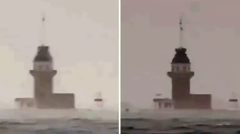 İstanbul'da Yılın İlk Karı, Fırtınayla Birlikte Geldi!
